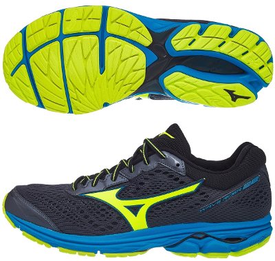 mizuno wave rider 22 green